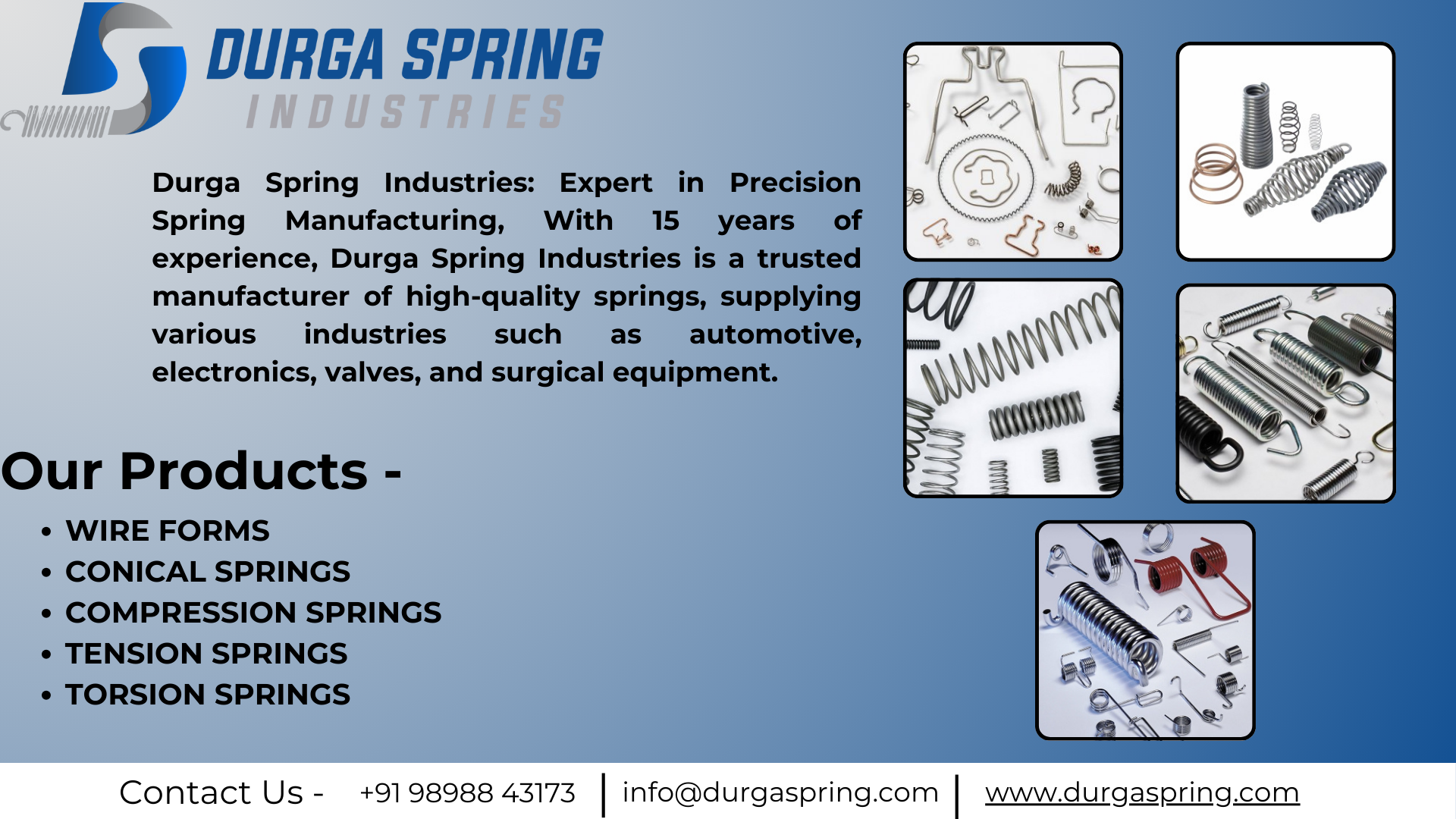  Reliable Spiral Spring Suppliers in India
