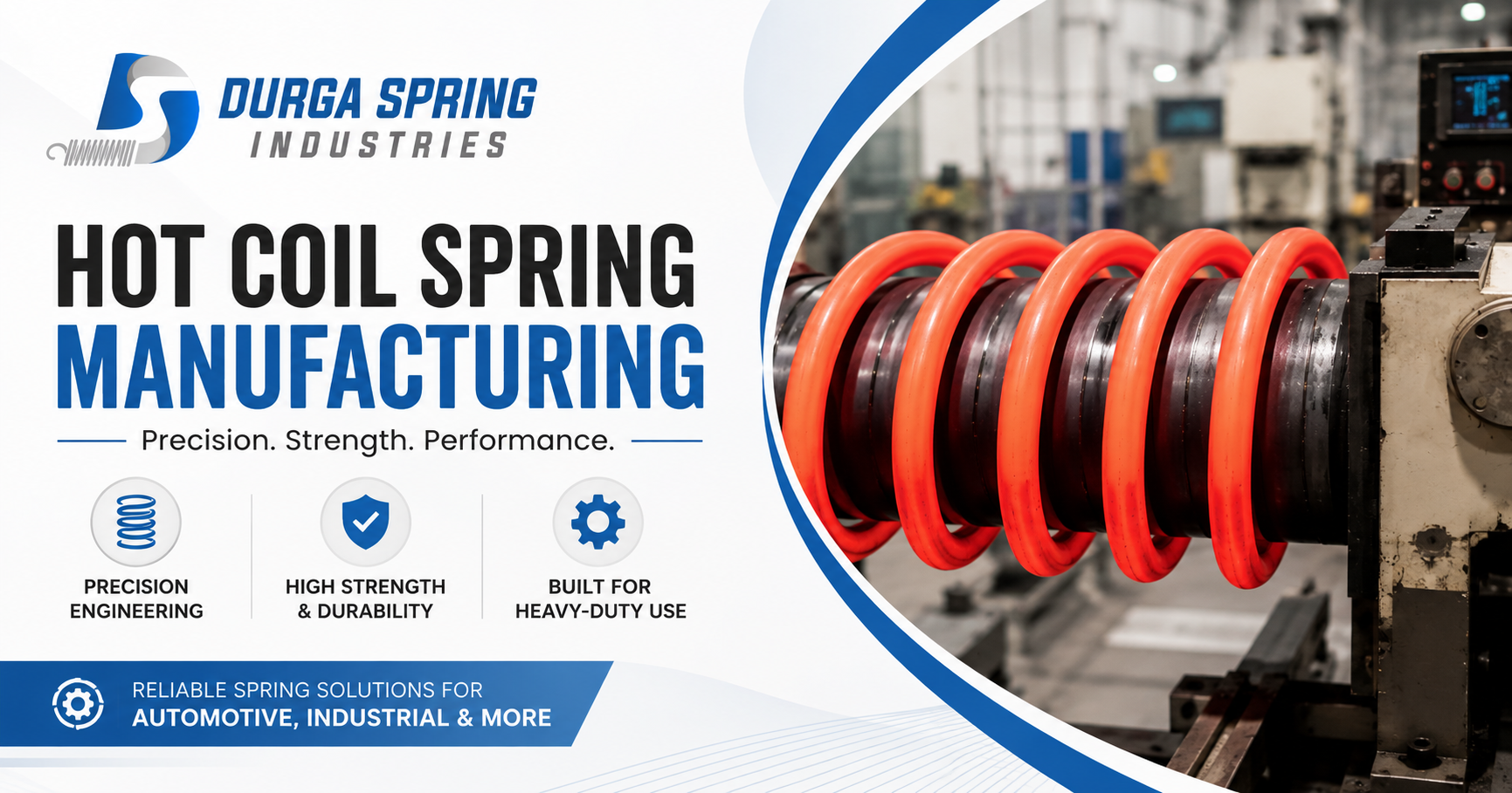 Hot Coil Spring Manufacturing